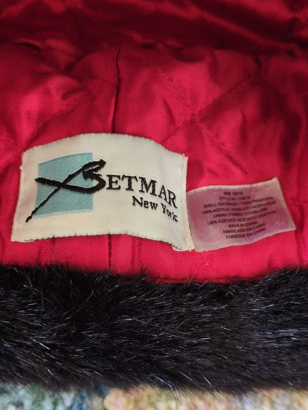 Betmar New York Cossack Hat With Quilted Lining